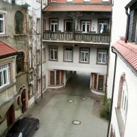 Hofansicht Bergmanns Hof Waldheim